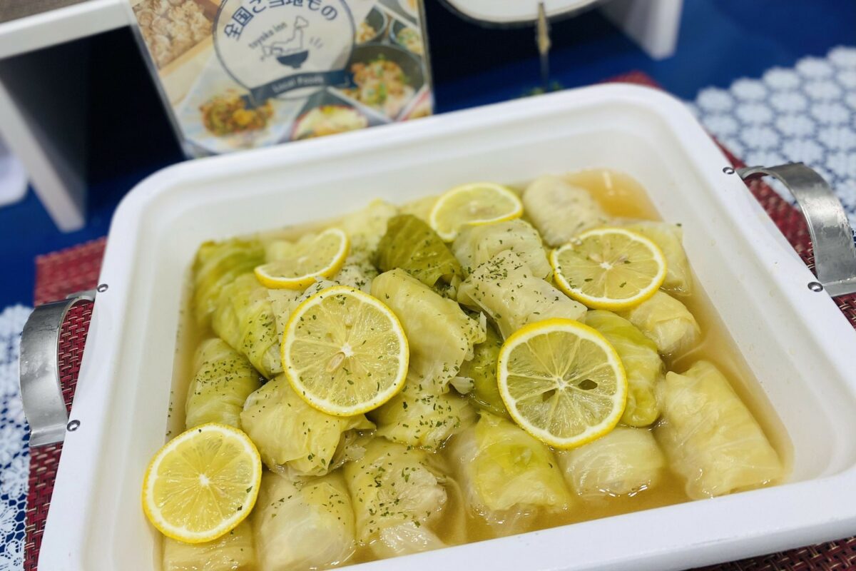 東横INN・全国ご当地もの「レモンロールキャベツ」