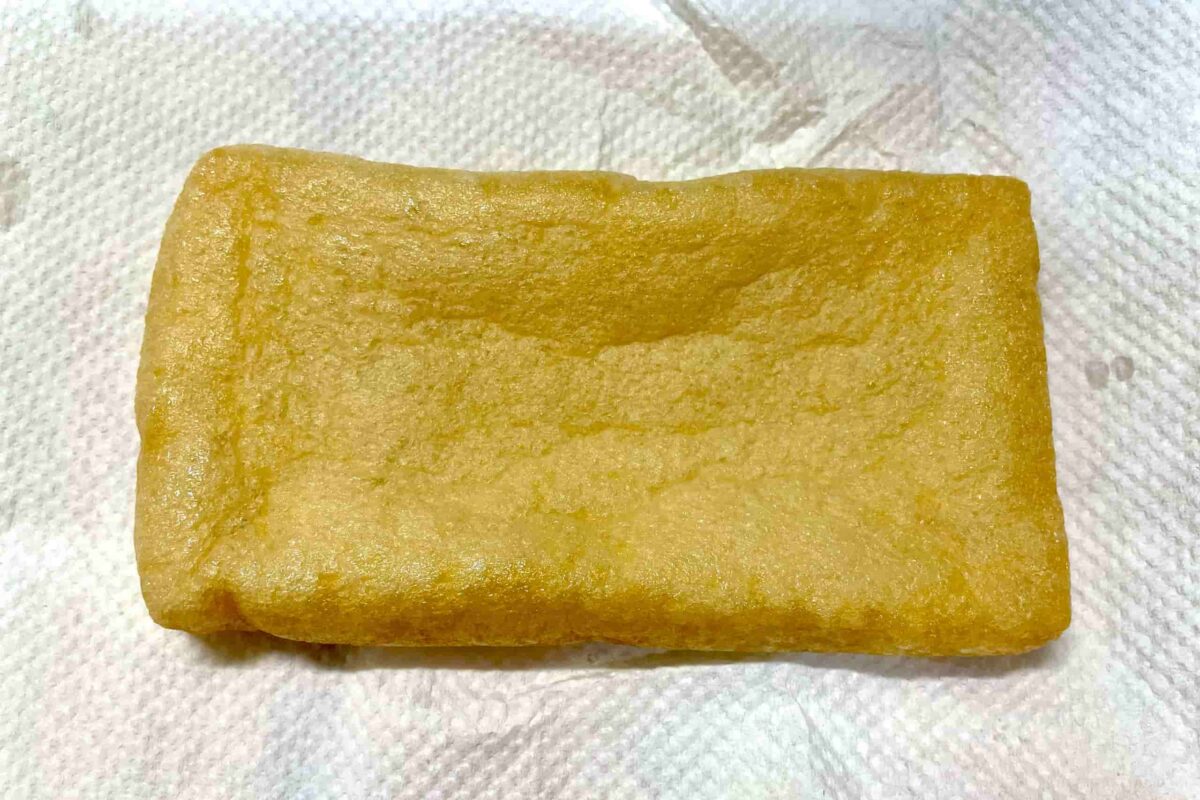 こんがり舞茸油揚げピザ