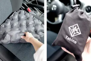 【ドライブでお尻が痛い人に朗報】“たった10秒”で膨らむクッションが超快適