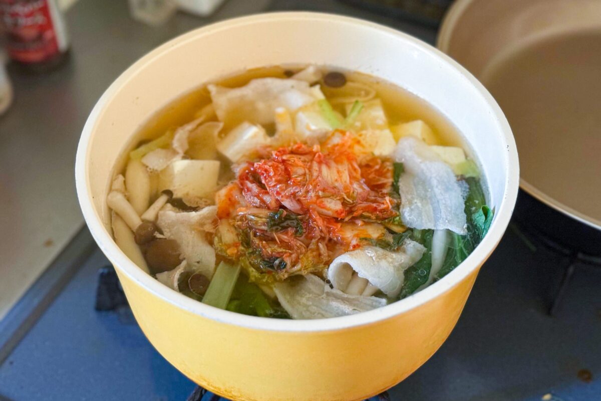 キムチ味噌汁