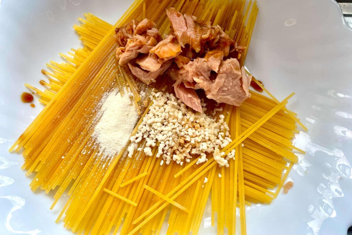 にんにくしょうゆパスタ