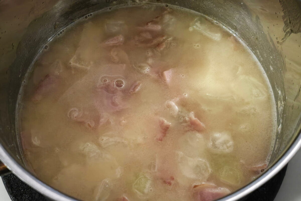 さつまチャウダー・水