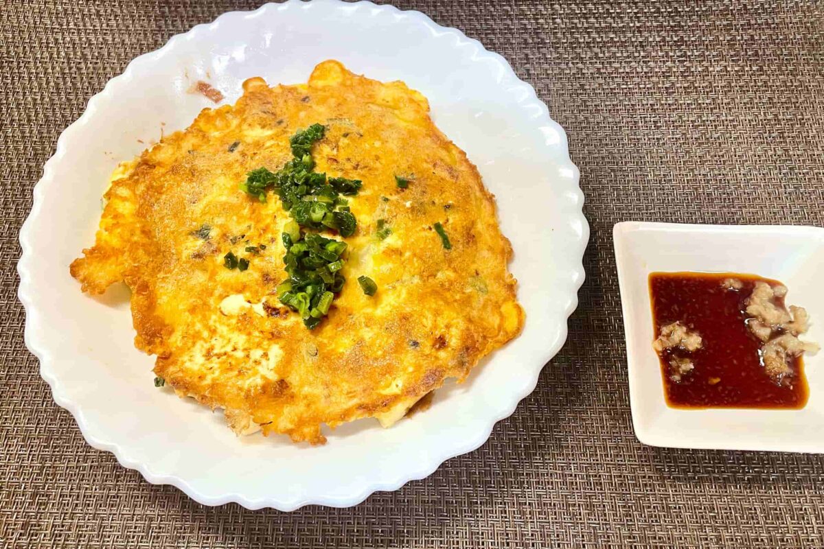 豆腐のねぎ焼き