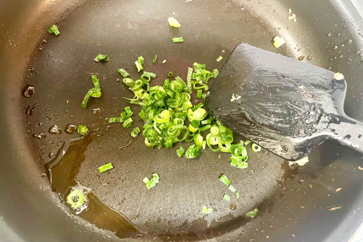 豆腐のねぎ焼き