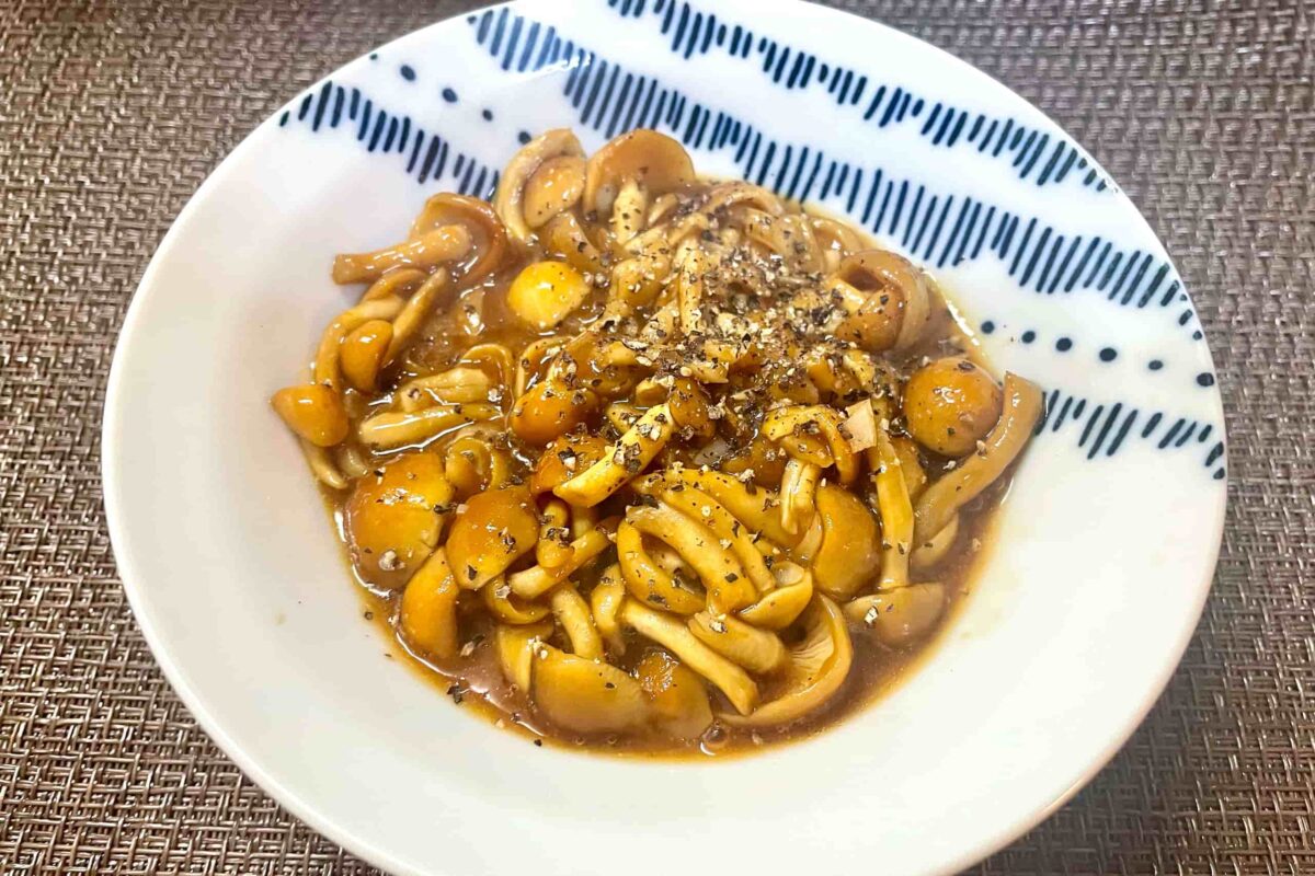 ガリバタなめこ