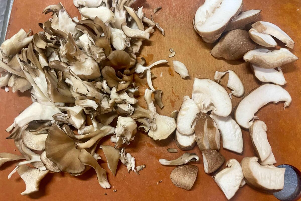 パリパリきのこ春巻き