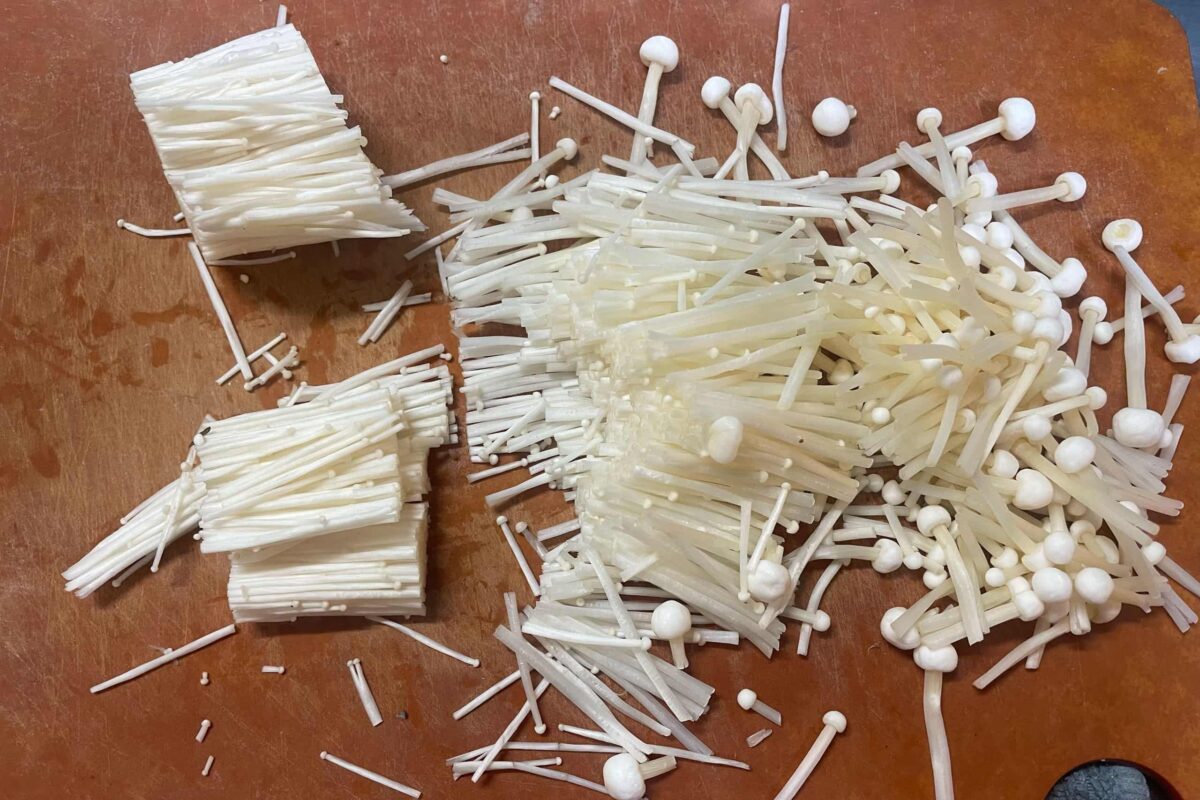 パリパリきのこ春巻き