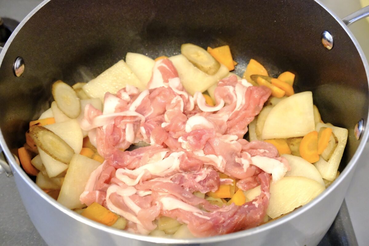 ロバート馬場・秘伝の豚汁