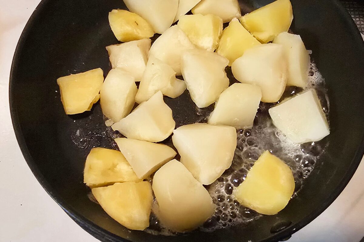 のり塩じゃがバター・バター