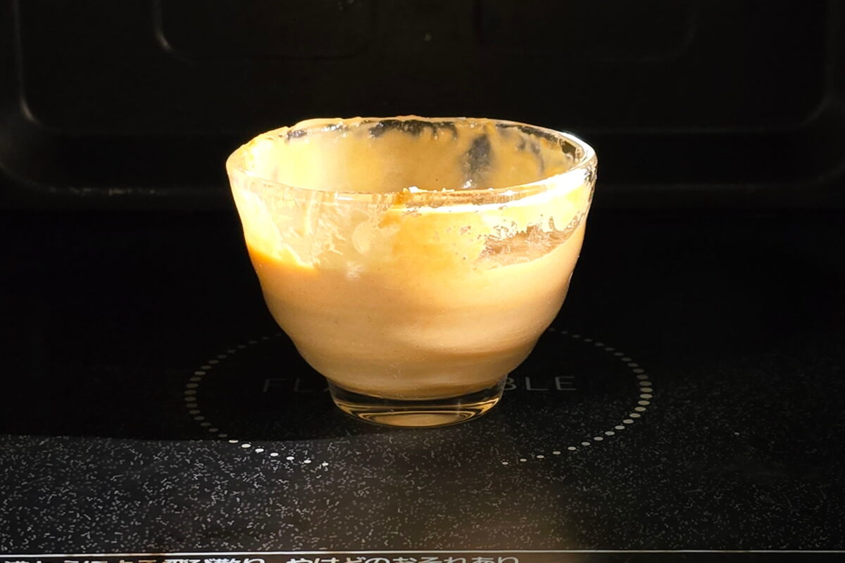 混ぜるだけガトーきなこ・レンチン