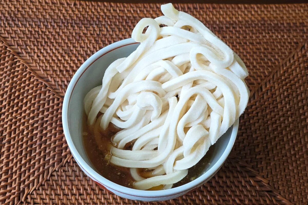 醤油うどん・冷凍うどん
