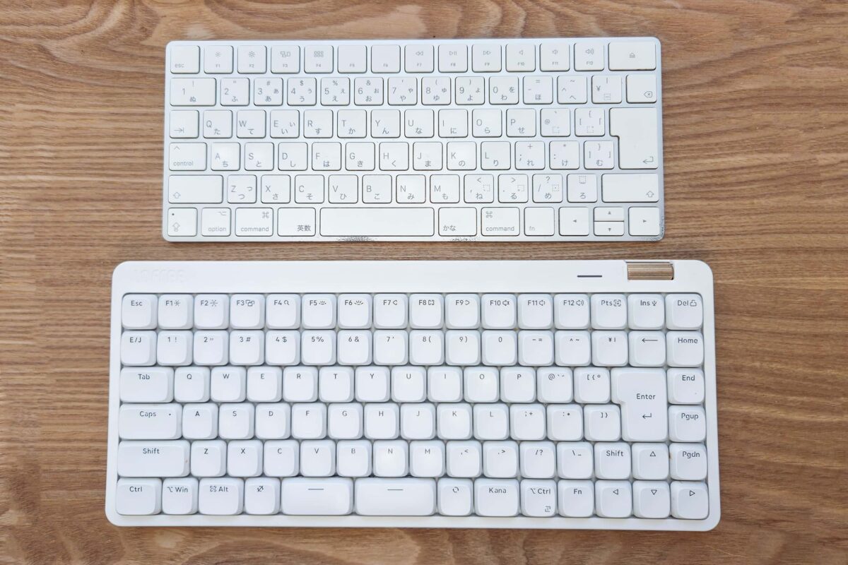 Magic Keyboard歴11年の私が乗り換えた「Flow Lite JIS」 打鍵感と分割