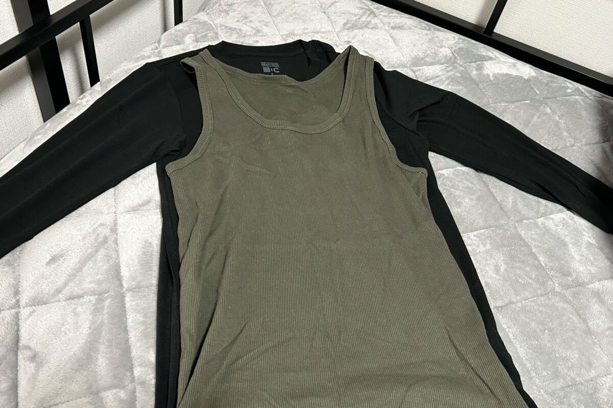 ヒートテックの重ね着