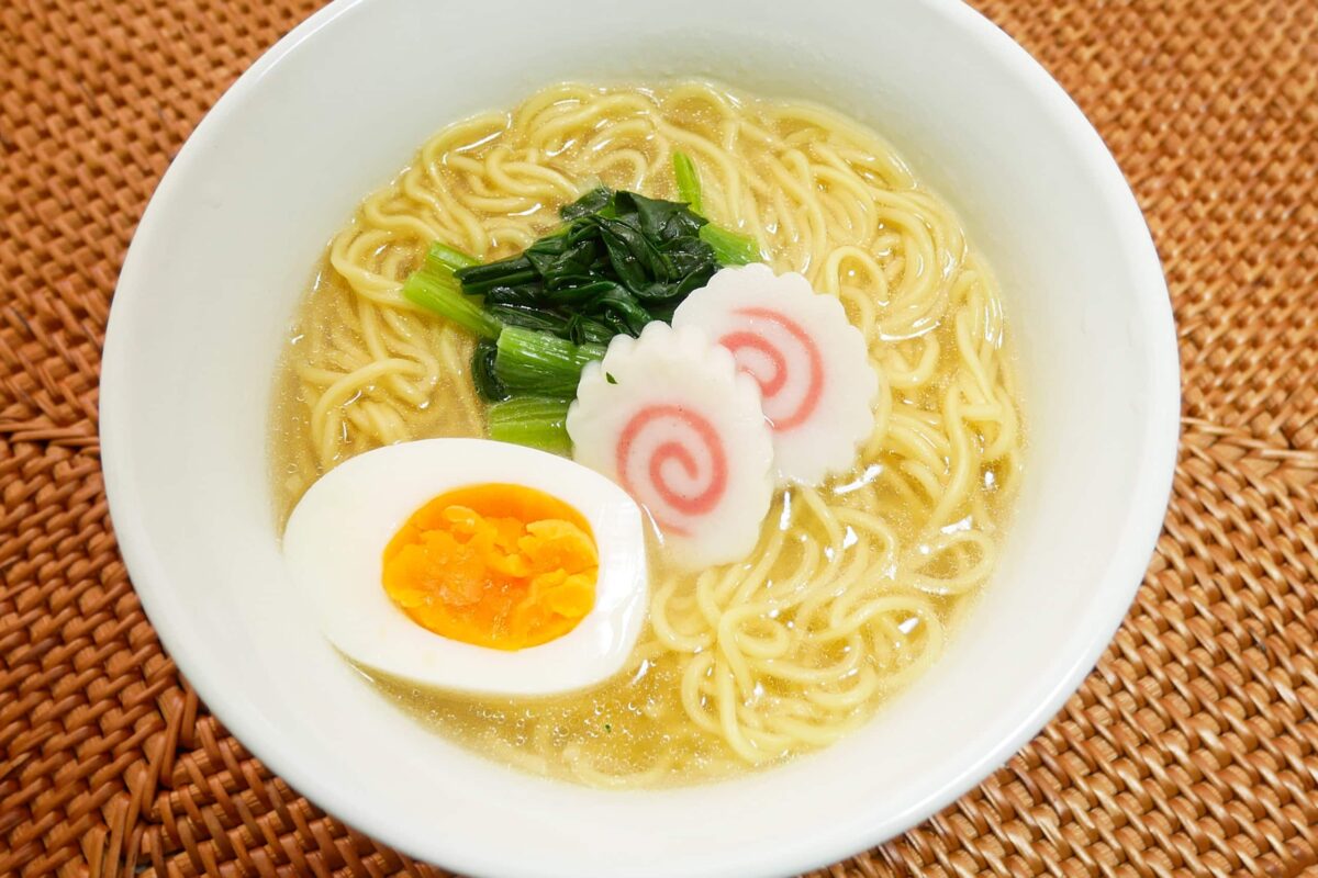 無印良品・生麺を熟成乾燥させたラーメン