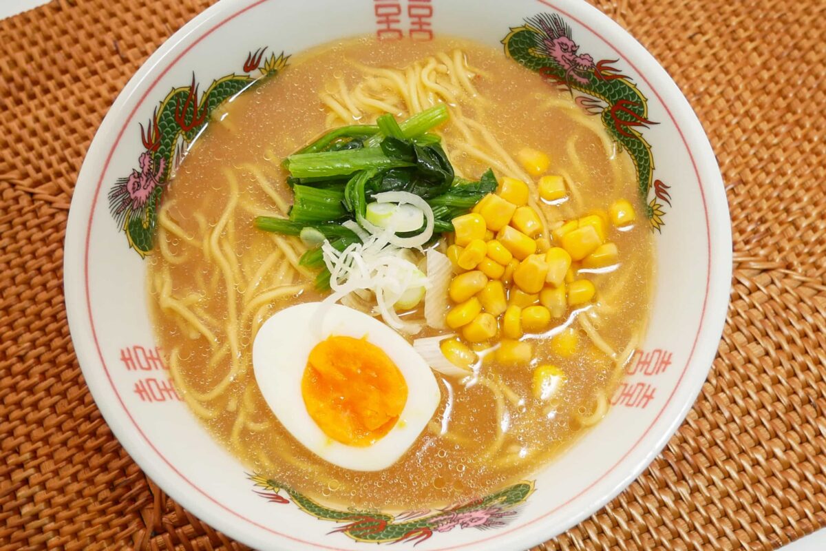 無印良品・生麺を熟成乾燥させたラーメン