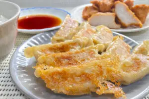 【8個でたんぱく質35.2g】筋トレ中も食べられる「味の素のPROTEINギョーザ」がウマすぎ…