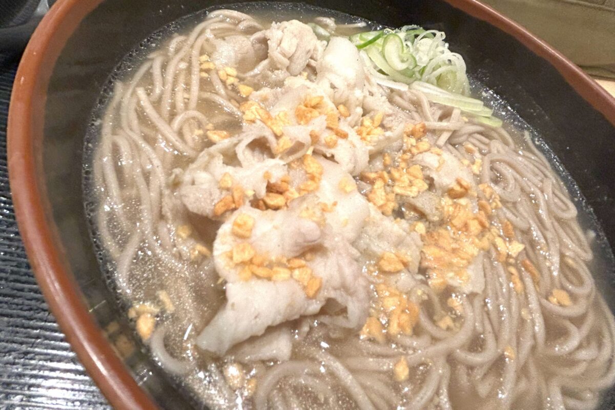 富士そば・肉骨茶そば