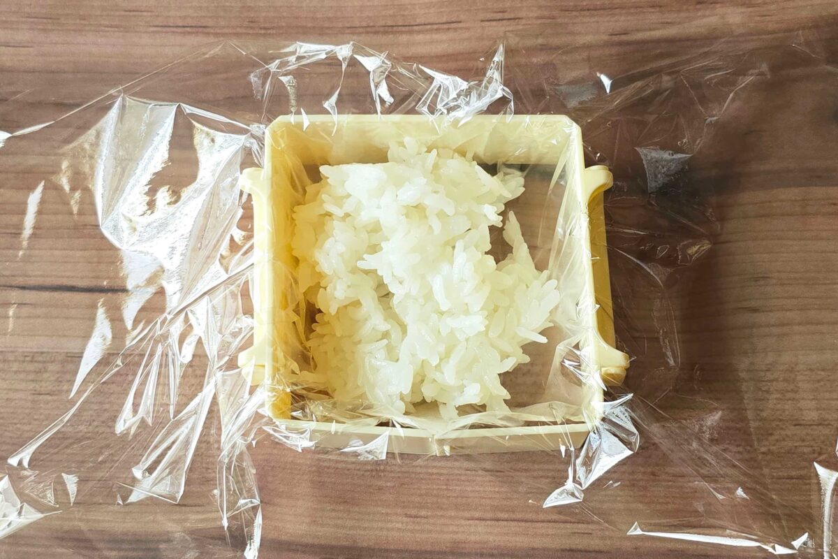 らくらくラップご飯・ご飯