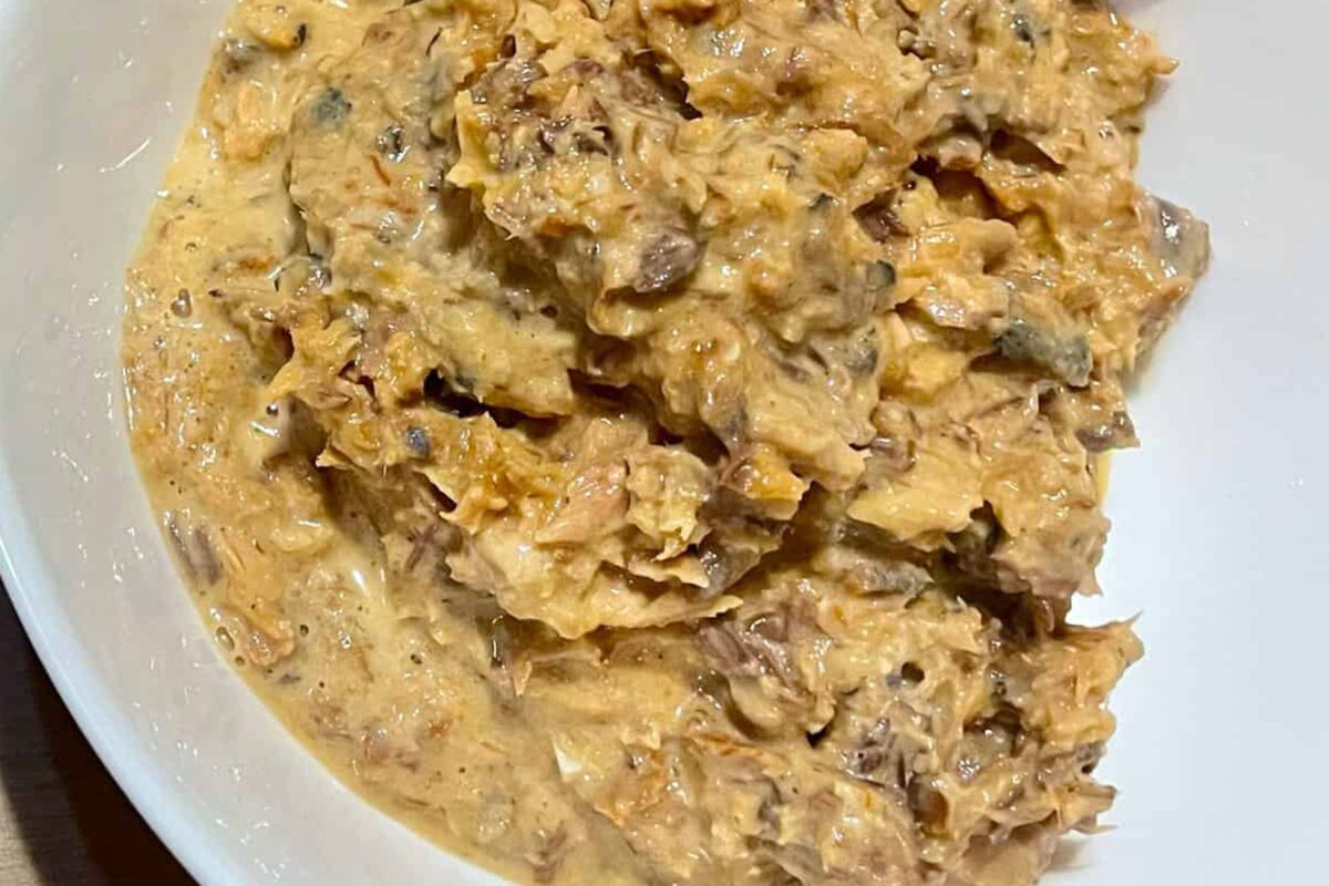 さばみそ煮のペースト