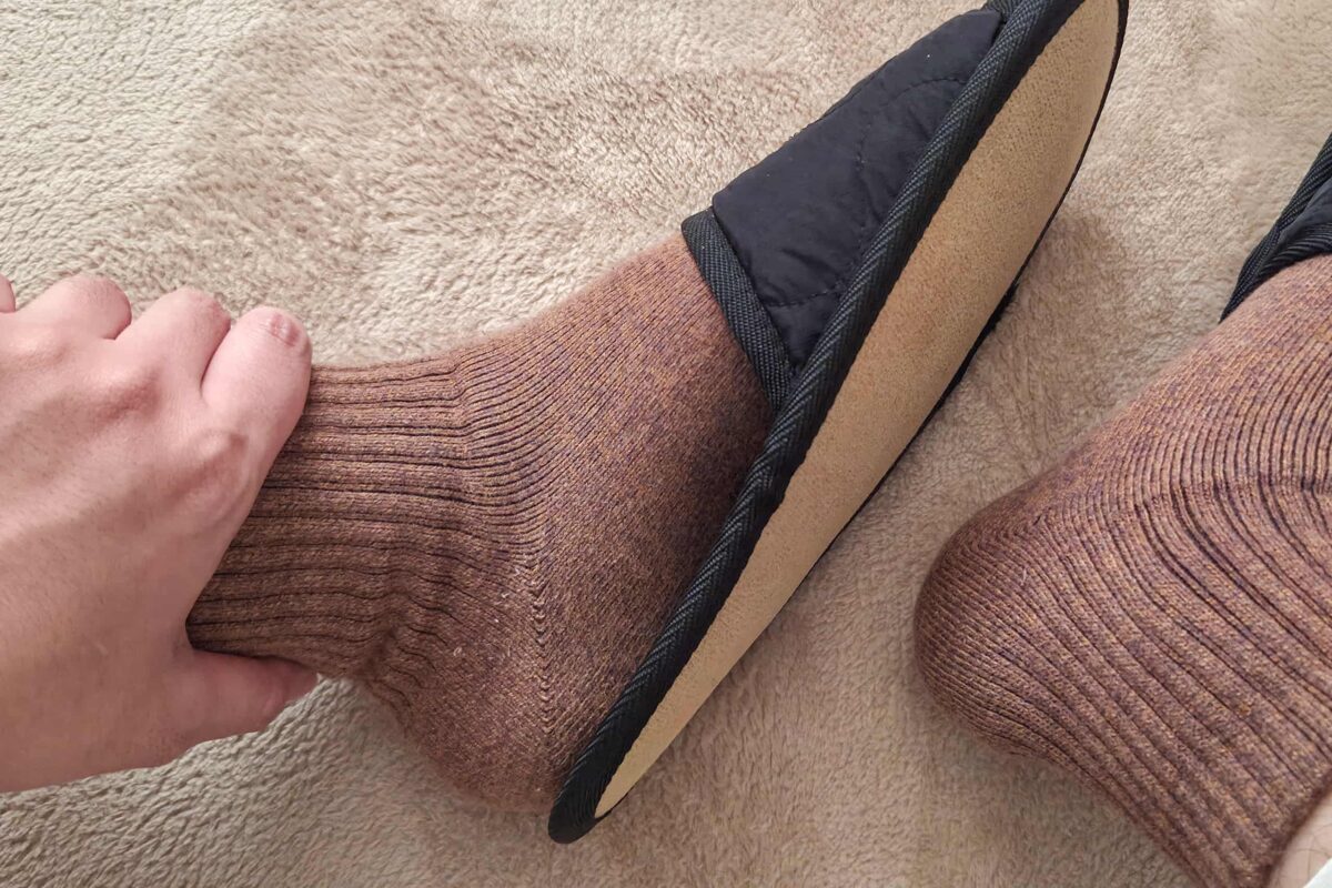 ソフトナイロントラベルスリッパ