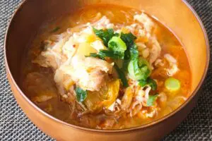 「週1で作りたい」寒い日のスープはコレ　豚キムチ×春雨で体の芯からポカポカ