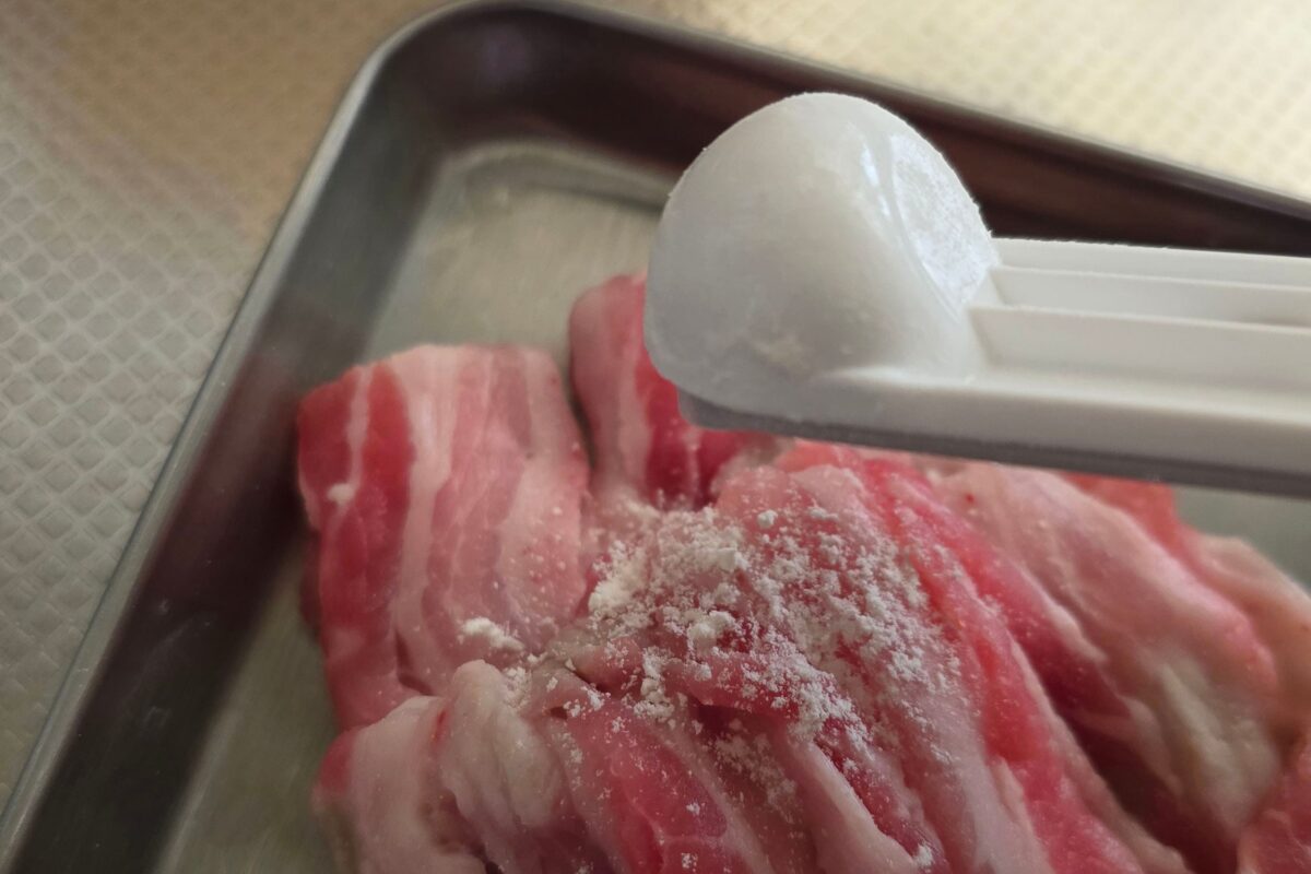 すりきり計量スプーン・まぶす