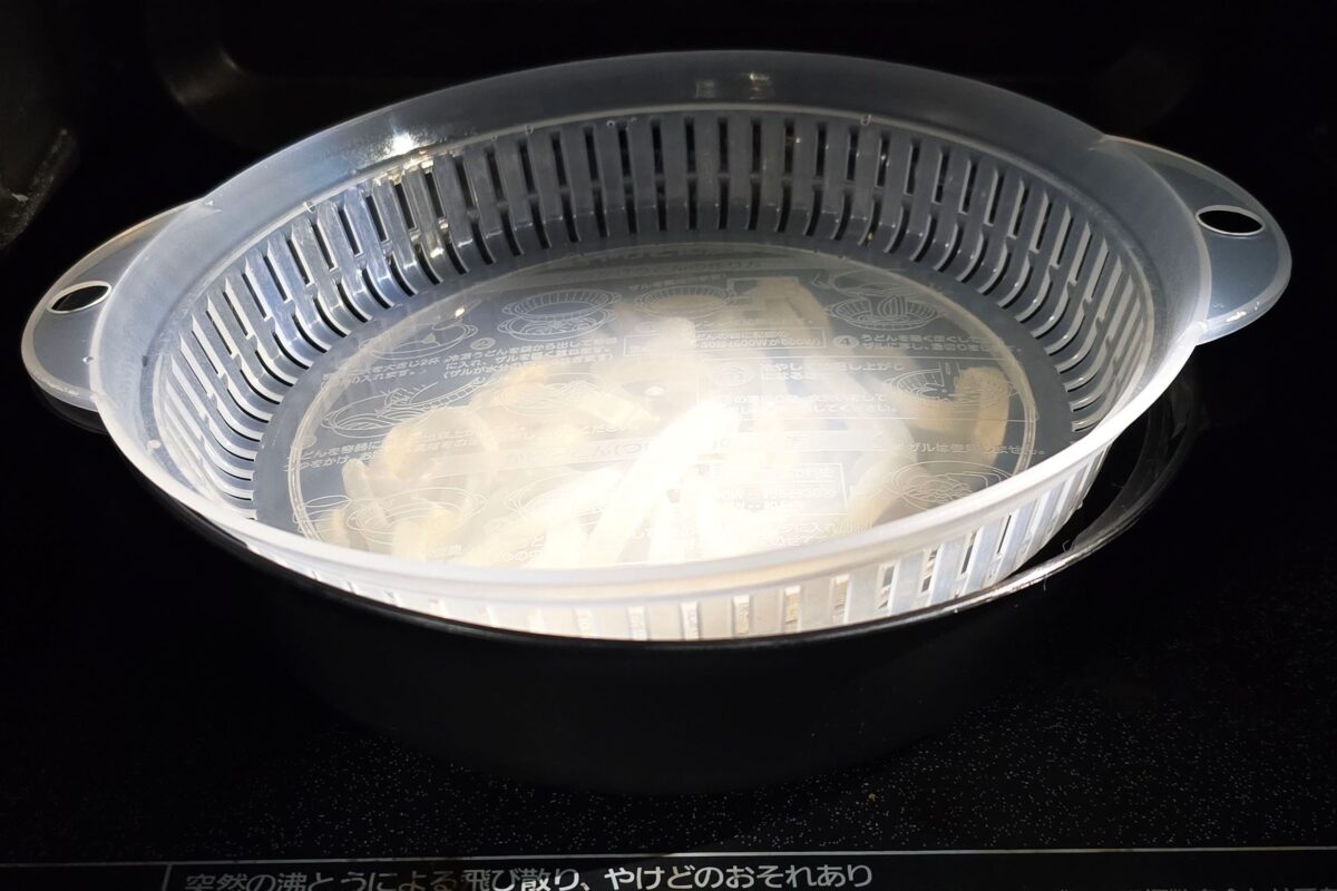 冷凍うどん・レンチン