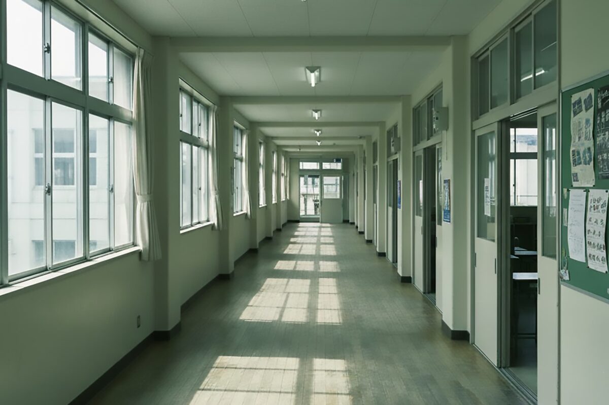 学校の廊下