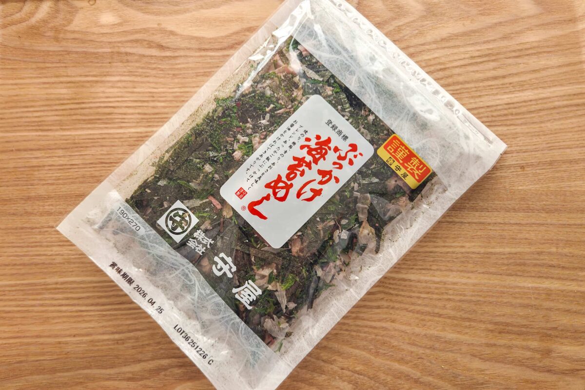 ぶっかけ海苔めし