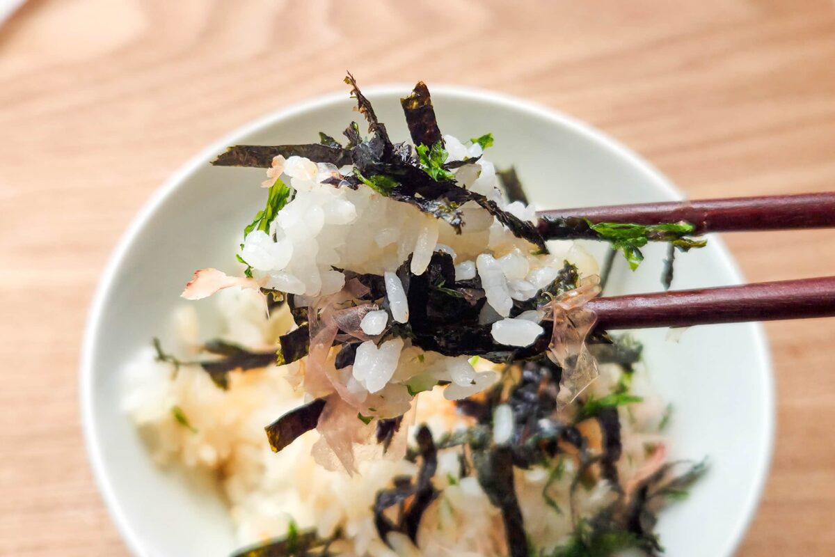 ぶっかけ海苔めし