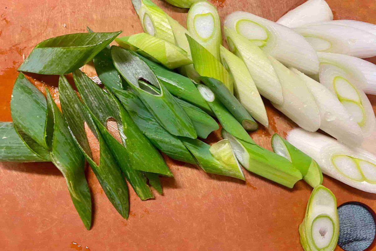 ネギ豆腐のうま煮