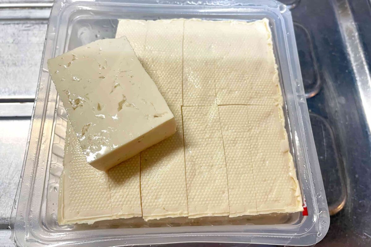 ネギ豆腐のうま煮