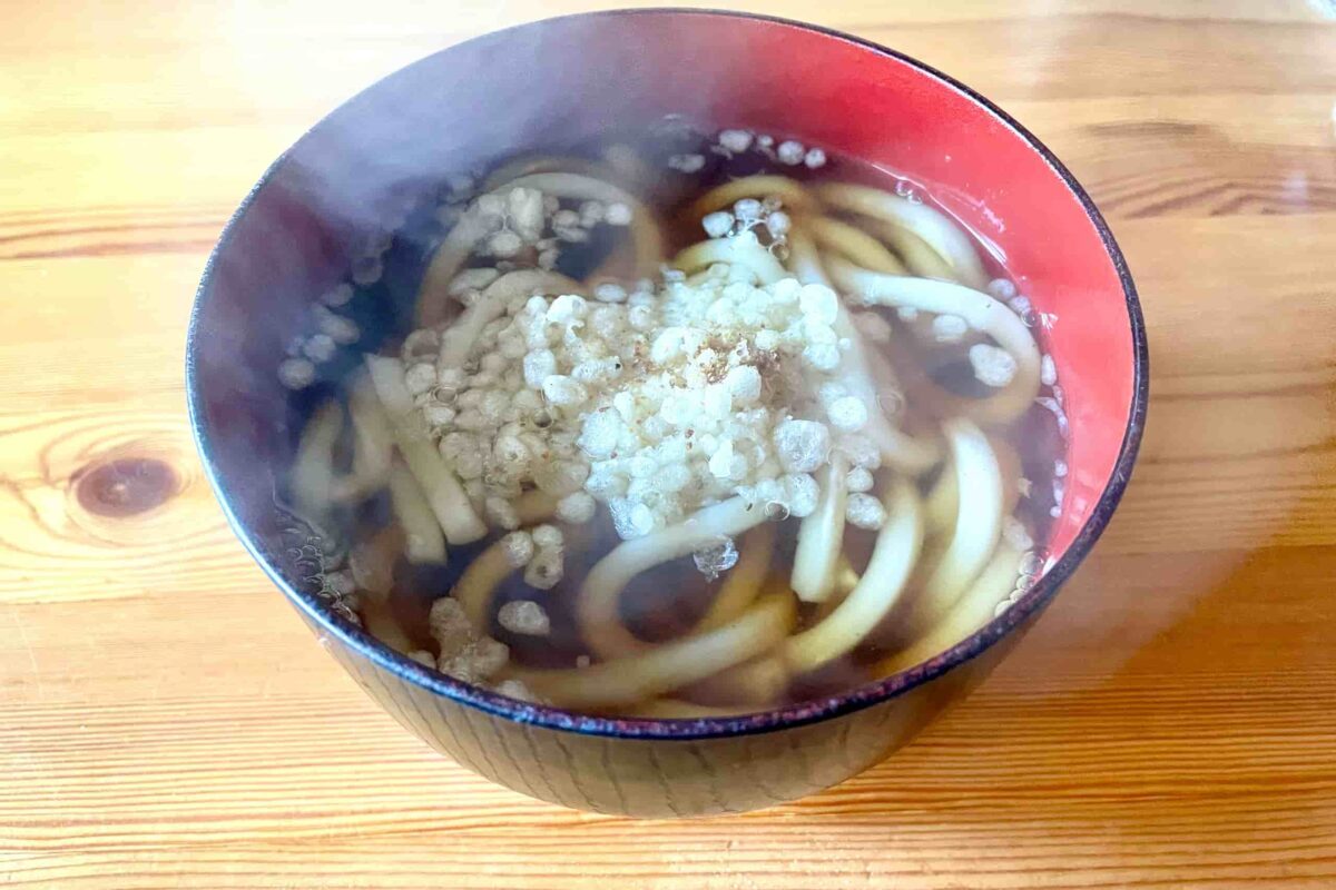 かけうどん