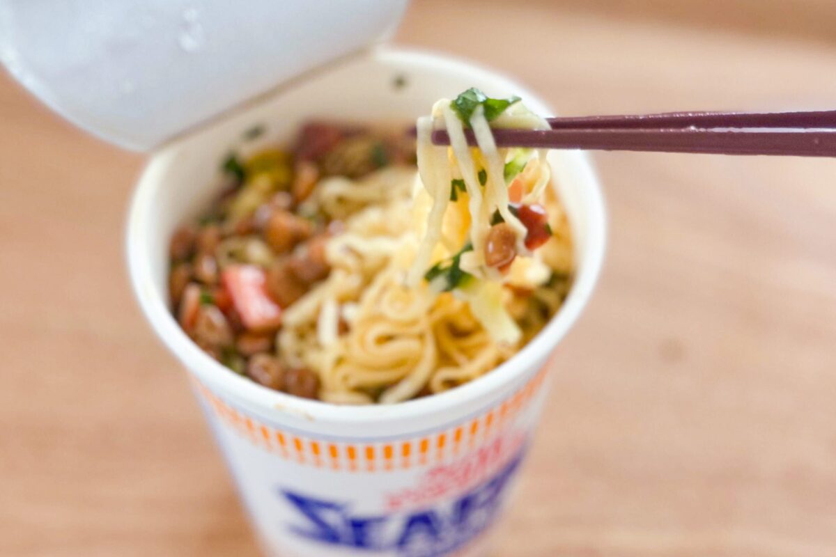 シーフードヌードルアレンジ