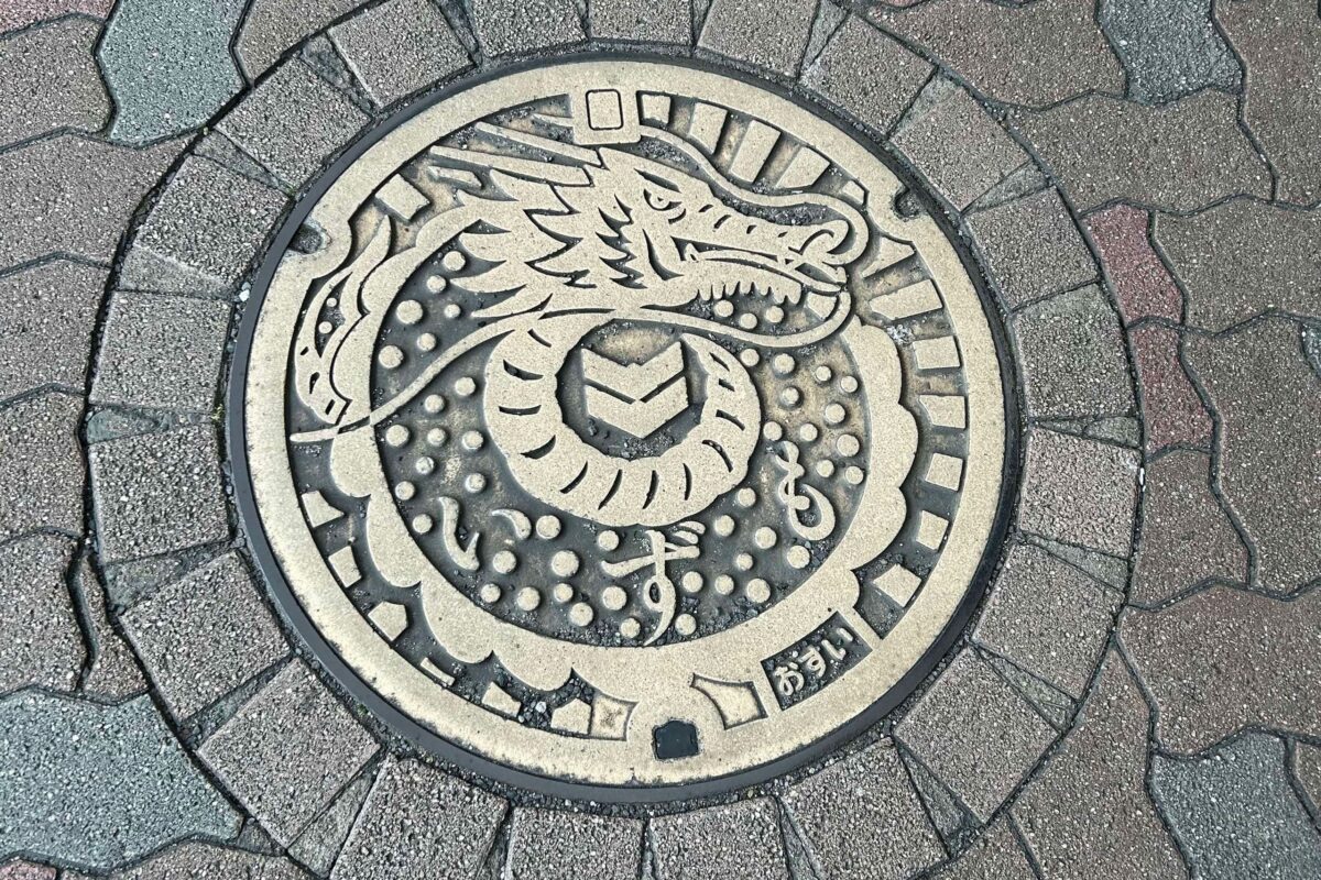 出雲市のマンホール蓋