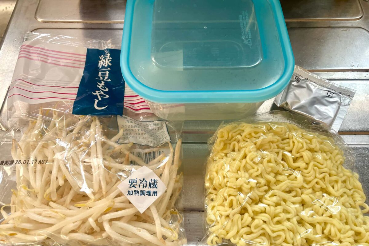 超簡単焼きそば