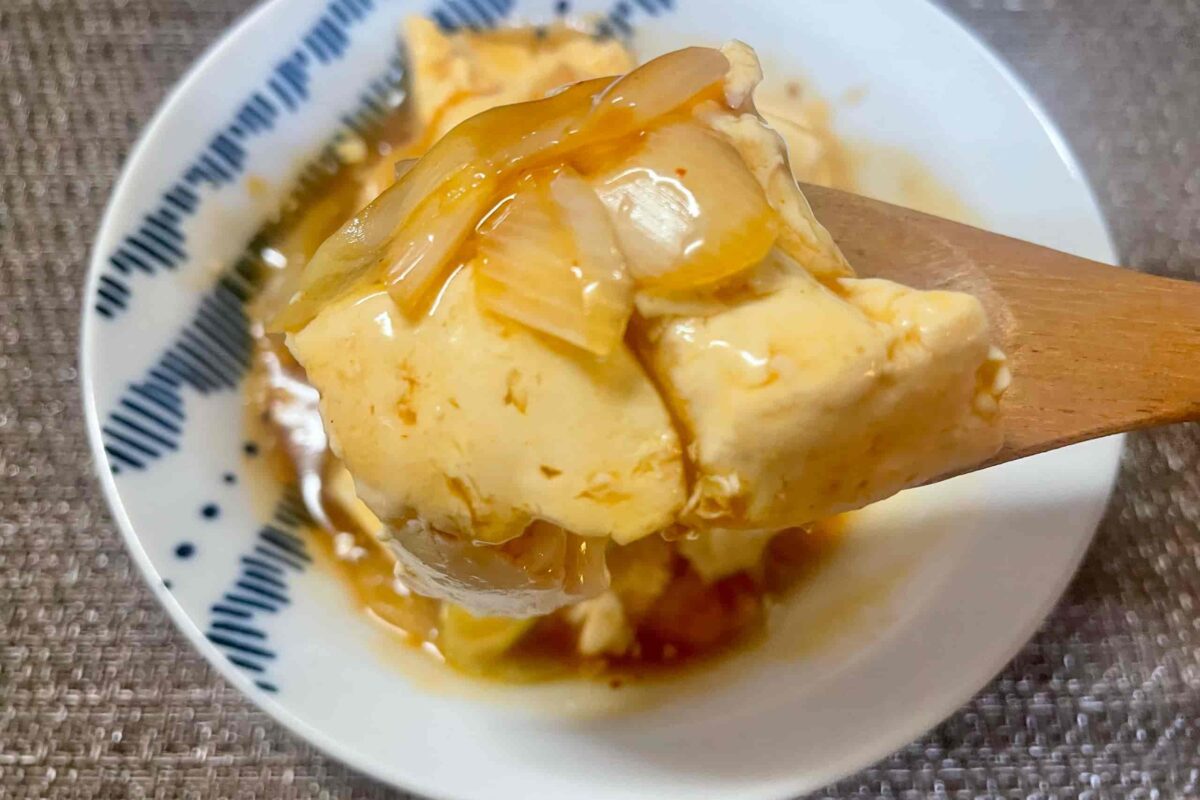 トロうまねぎ豆腐