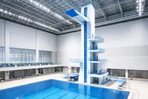 『水ダウ』10m飛び込み、きしたかの高野が成功し感動も…　その直後が話題で「1番笑った」