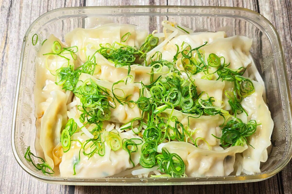 タッパー餃子鍋