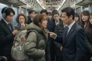 満員電車でリュック背負う女性、乗客の注意を「妊婦です！」と拒否　その対応がネット上で賛否