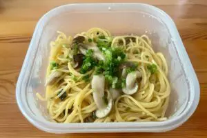 こんな簡単に和風パスタ作れるの！？　「レンチン容器」で“超ズボラ”でも絶品レシピ