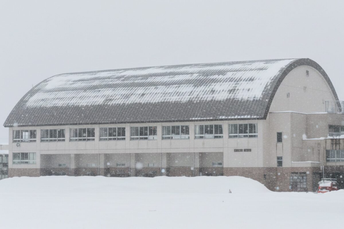 雪国・体育館