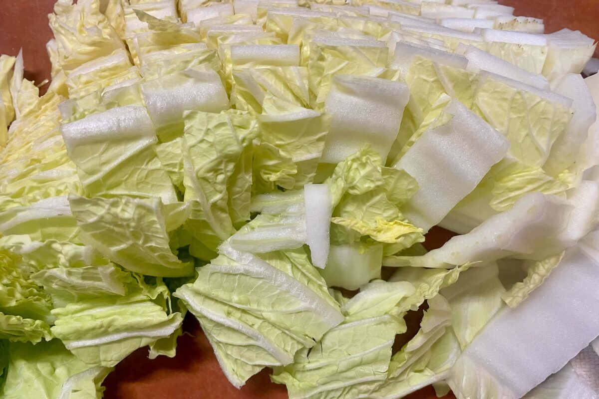 白菜の簡単煮