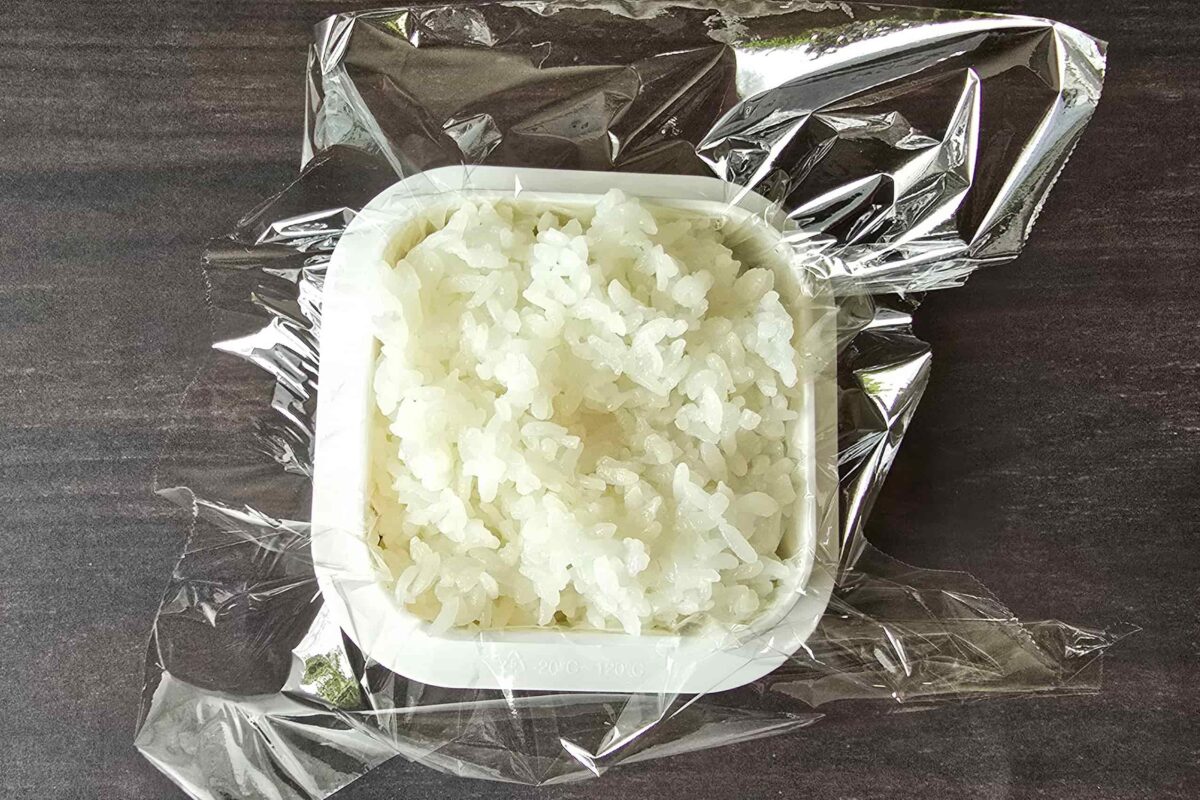 ラップパッカー・ご飯