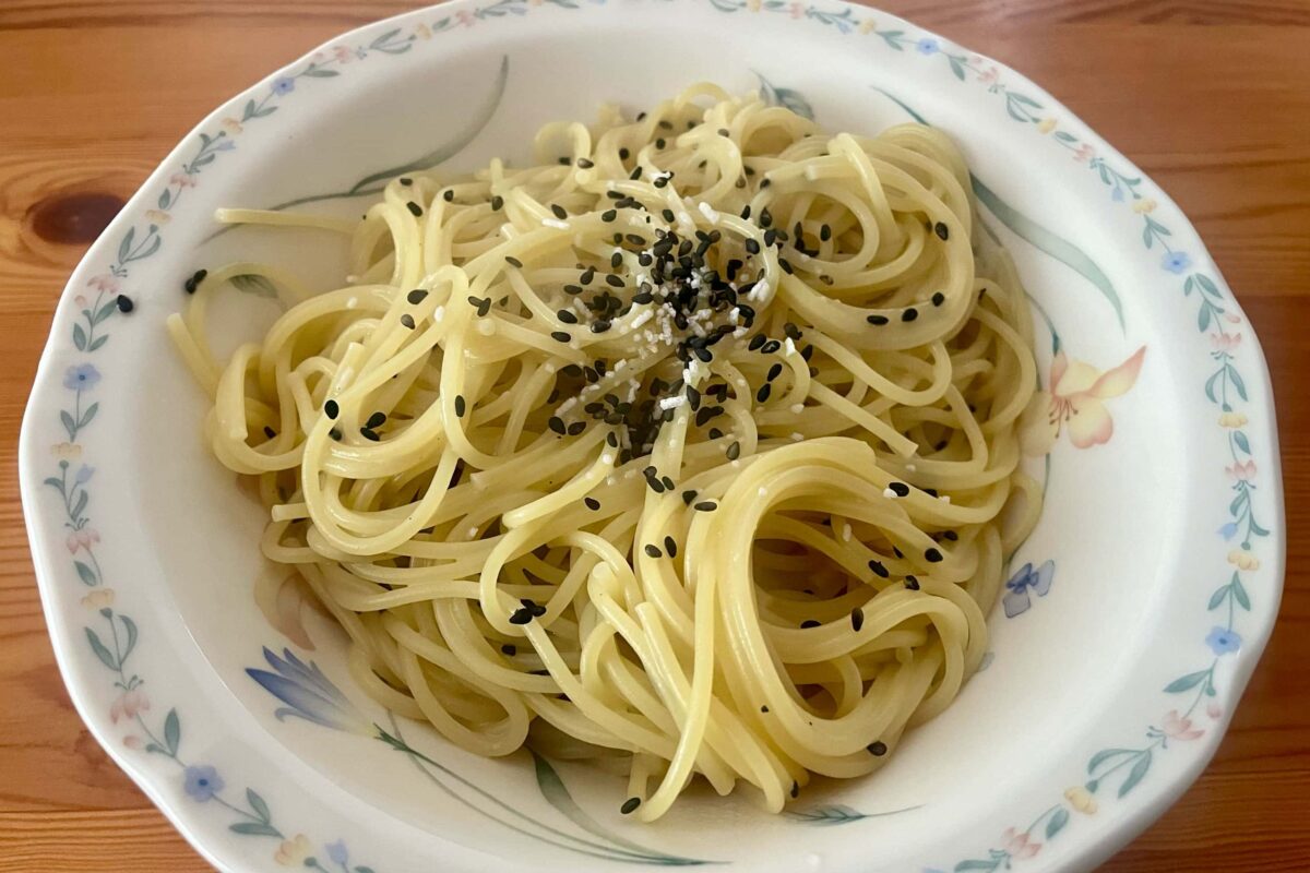 やけくそパスタ