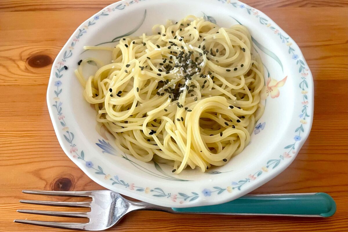 やけくそパスタ