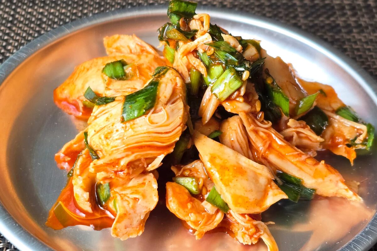 ささみの旨辛ニラ漬け