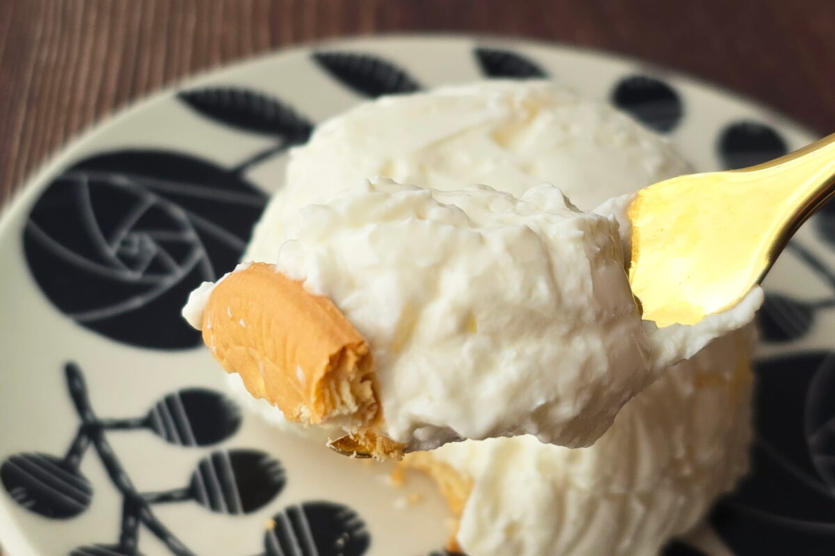 濃厚レアチーズケーキ・実食