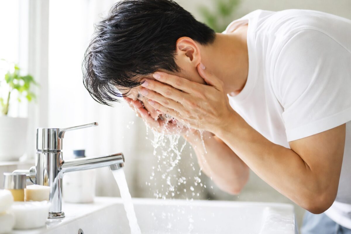 洗顔・目を洗う