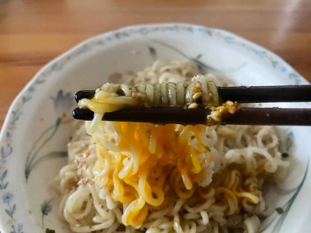 焦がしにんにく油そば